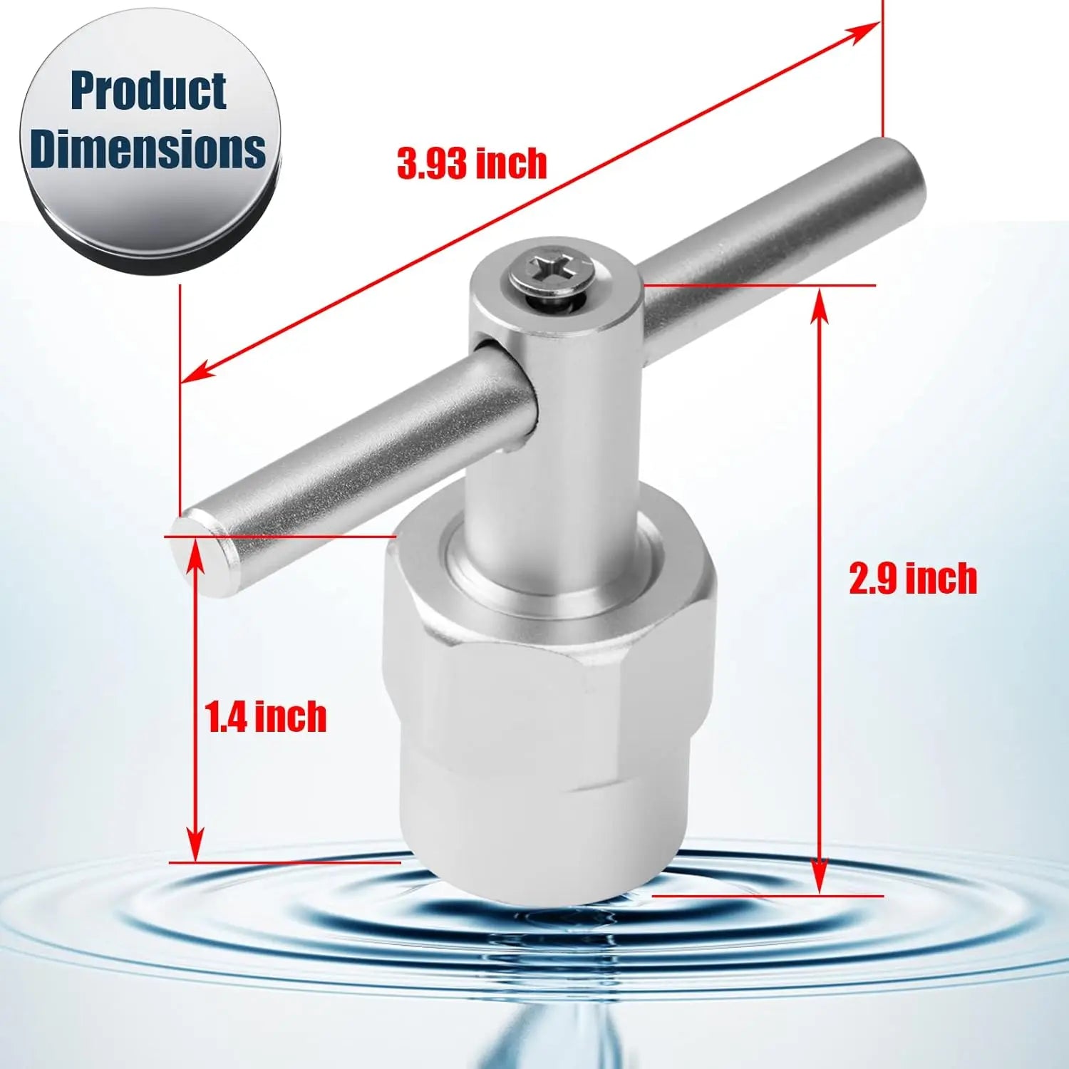 Cartridge Removal Tool, Cartridge Puller Compatible with Moen 1200, 1222, & 1225 Single Handle Cartridges Summerwins (Cartridges Not Included)