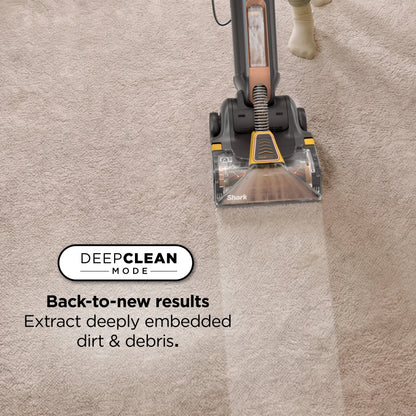Shark Carpetforce Hairpro Upright Carpet Cleaner with PowerFins - Model EX551