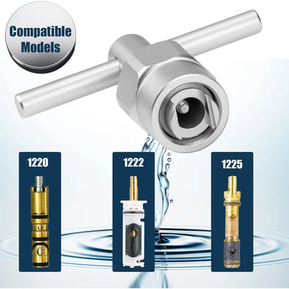 Cartridge Removal Tool, Cartridge Puller Compatible with Moen 1200, 1222, & 1225 Single Handle Cartridges Summerwins (Cartridges Not Included)