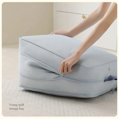 Large Capacity Durable Compression Storage Bags for Clothes and Quilts - Reusable Organizer for Moving and Packing