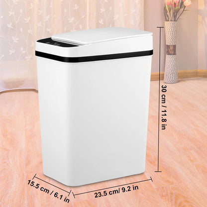 2026 12L Touchless Motion Sensor ABS Automatic Trash Bin for Kitchen and Home Use (23.5cm x 15.5cm x 30cm) by Summerwins