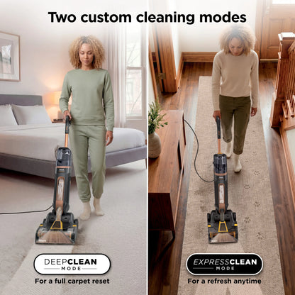 Shark Carpetforce Hairpro Upright Carpet Cleaner with PowerFins - Model EX551
